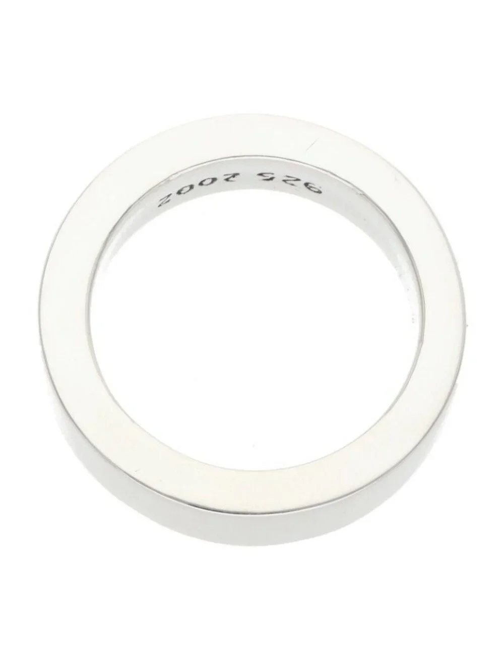Chrome Hearts Spacer Pln Plain Silver Ring